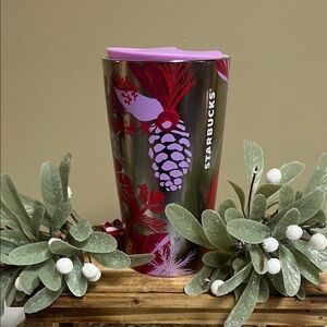 Starbucks 2021 Holiday Pinecones Ceramic 12 oz Tumbler